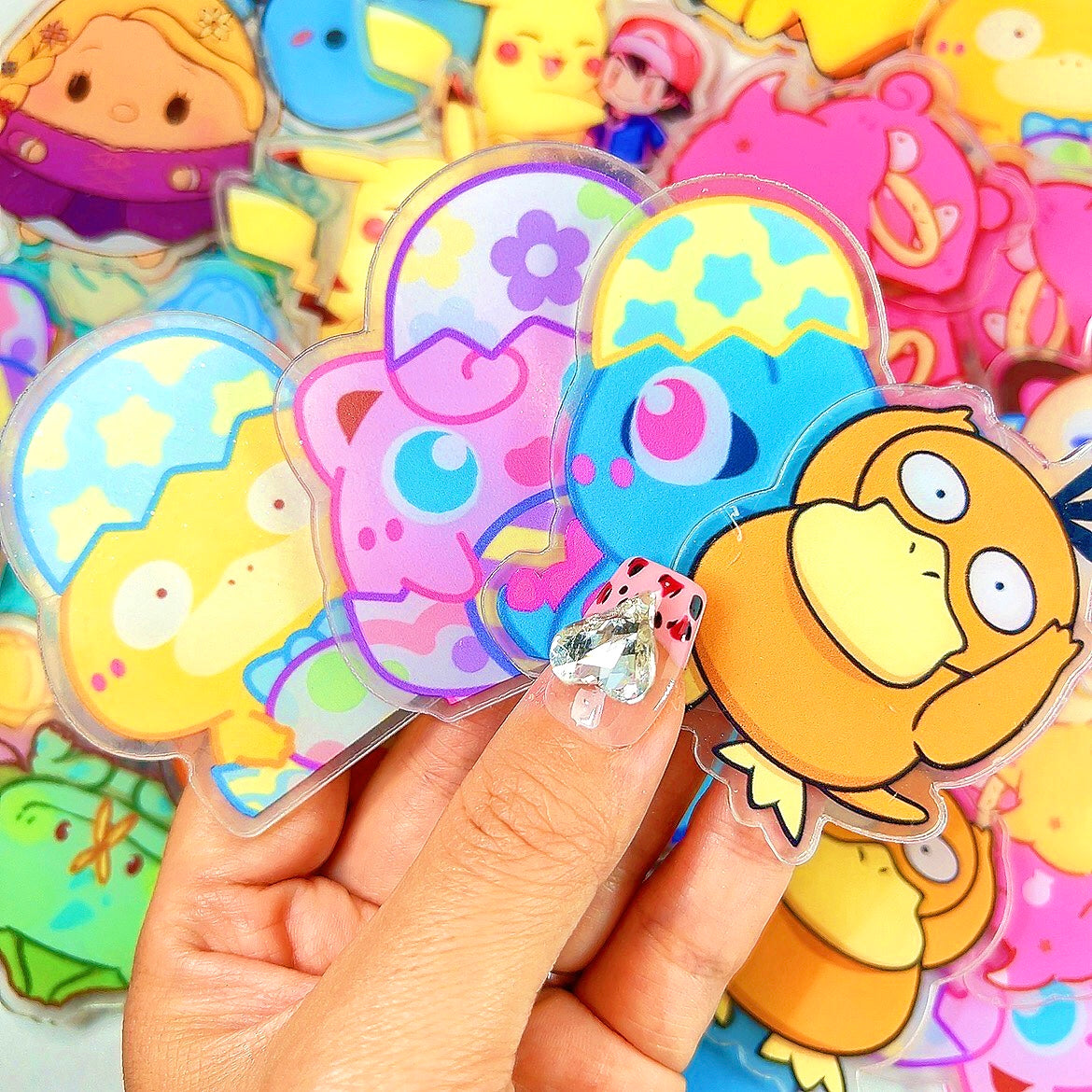 Tom&Jerry Acrílico transparente de doble cara