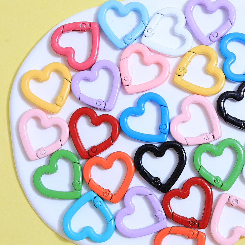 Heart Shape Keychain Diy Accessories