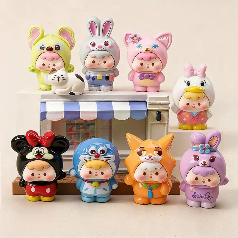 3D Cartoon Disney Figurines