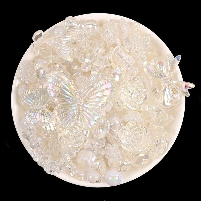 Glitter Butterfly Bowknot Decorating Material