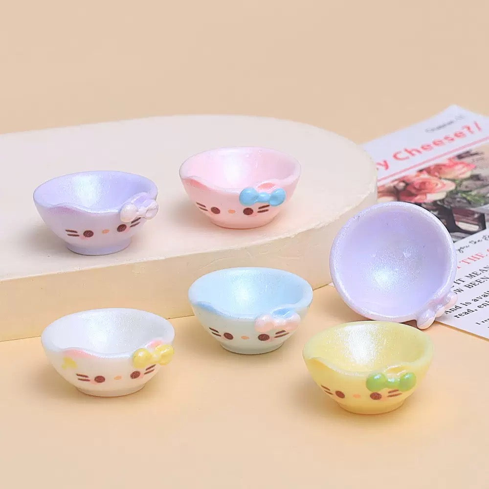 Hello Kitty Bowl Charms