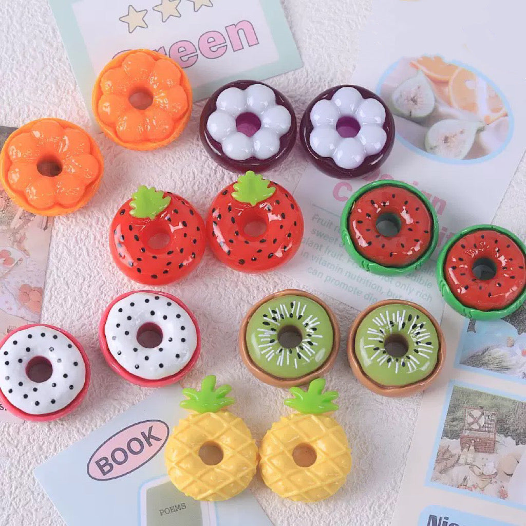 Fruit Doughnuts Charms
