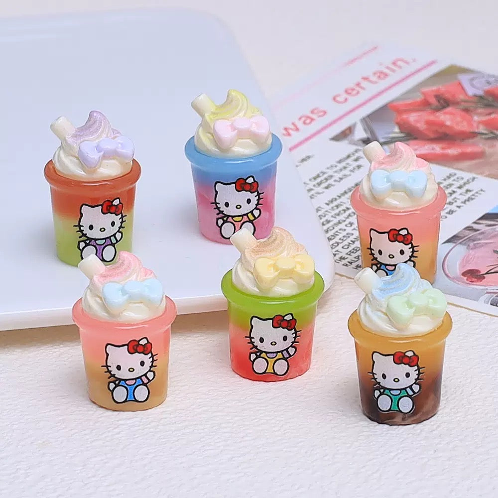 Hello Kitty Ice Cream Cup Charm