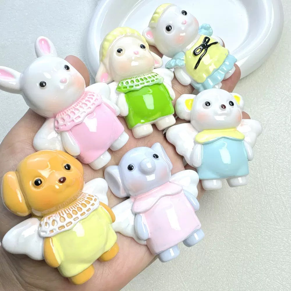 Large Angel Style Cartoon Charms