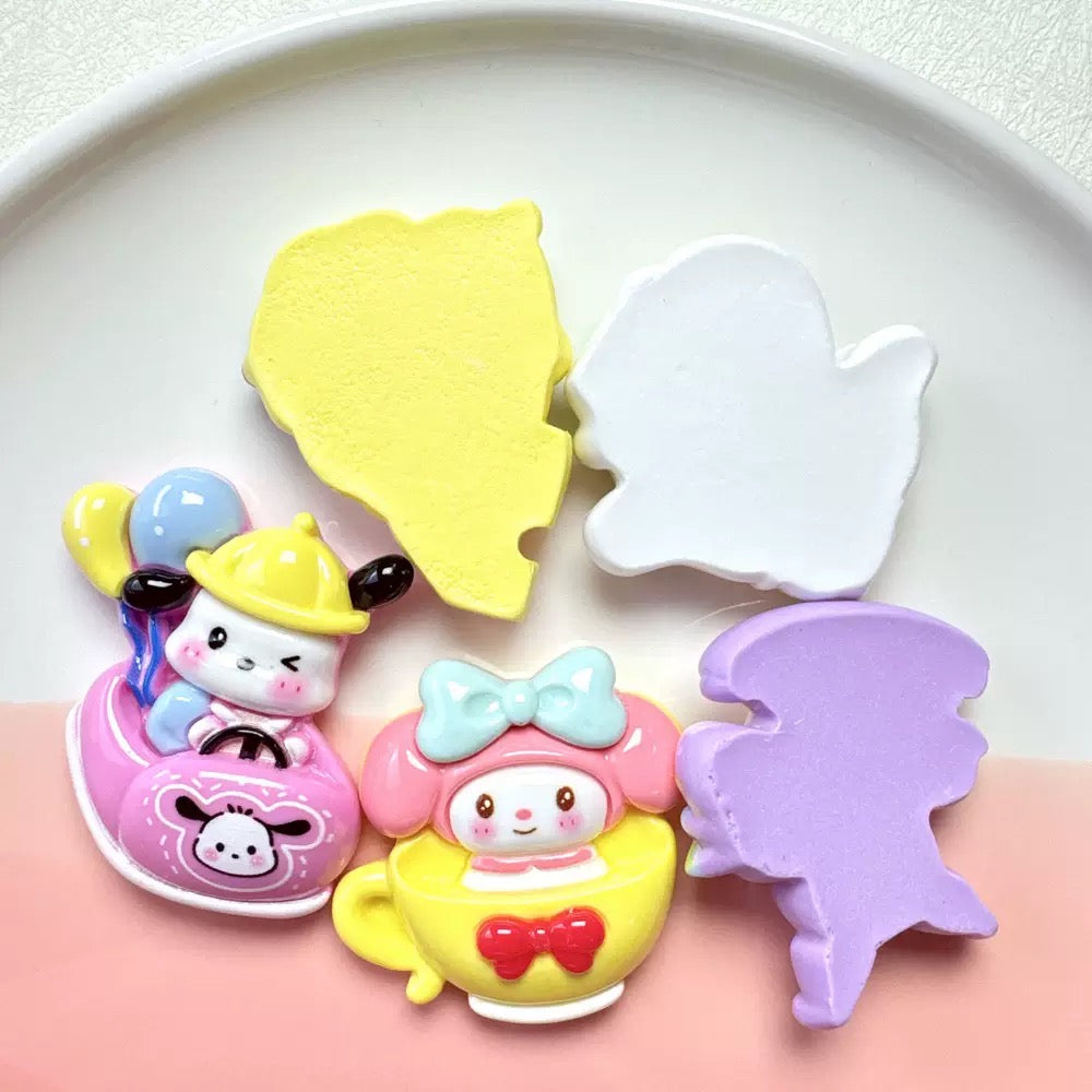 Large Sanrio Amusement Park Charms