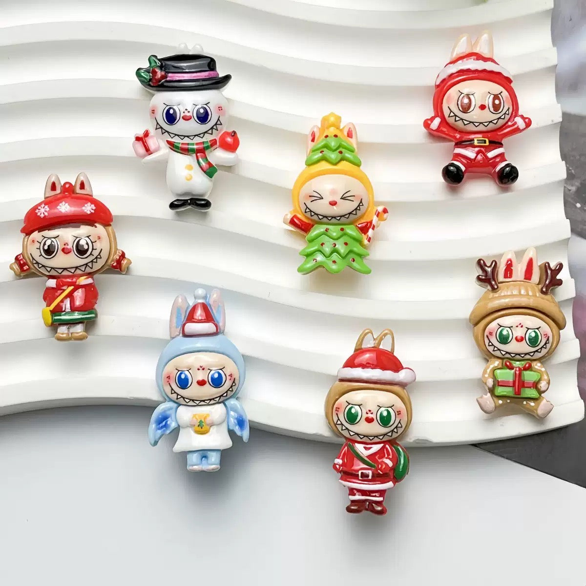 Labubu Christmas Theme Charms