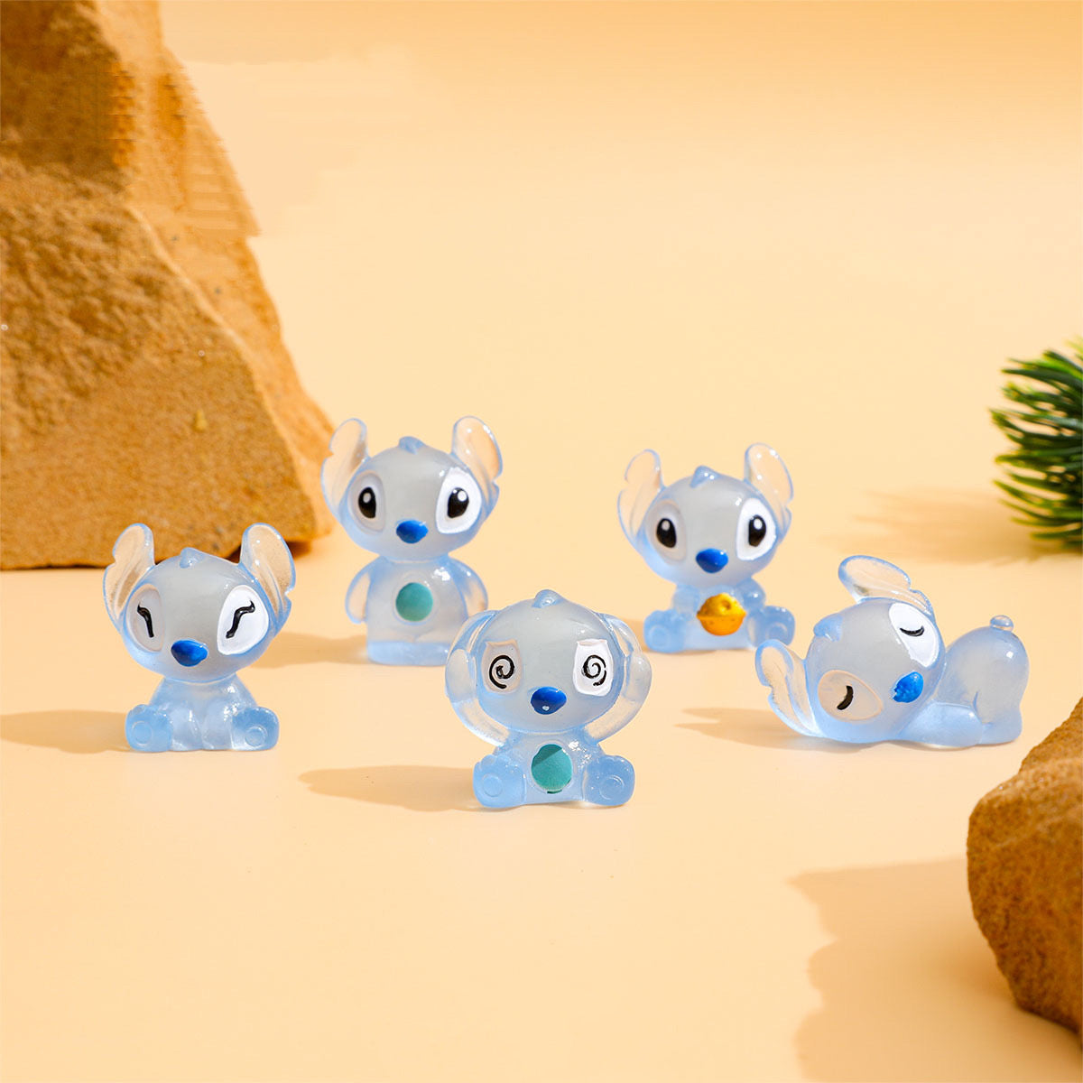 Luminous Stitch Charms