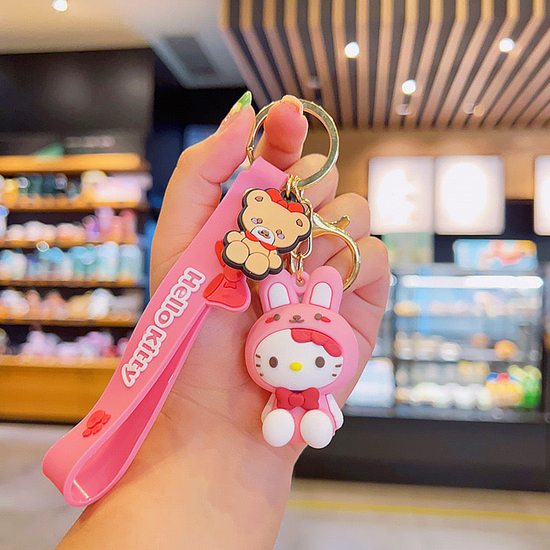 SANRIO COSTUME PARTY KEYCHAIN
