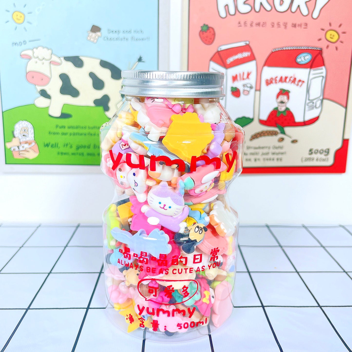 Cartoon Charms For Diy Craft