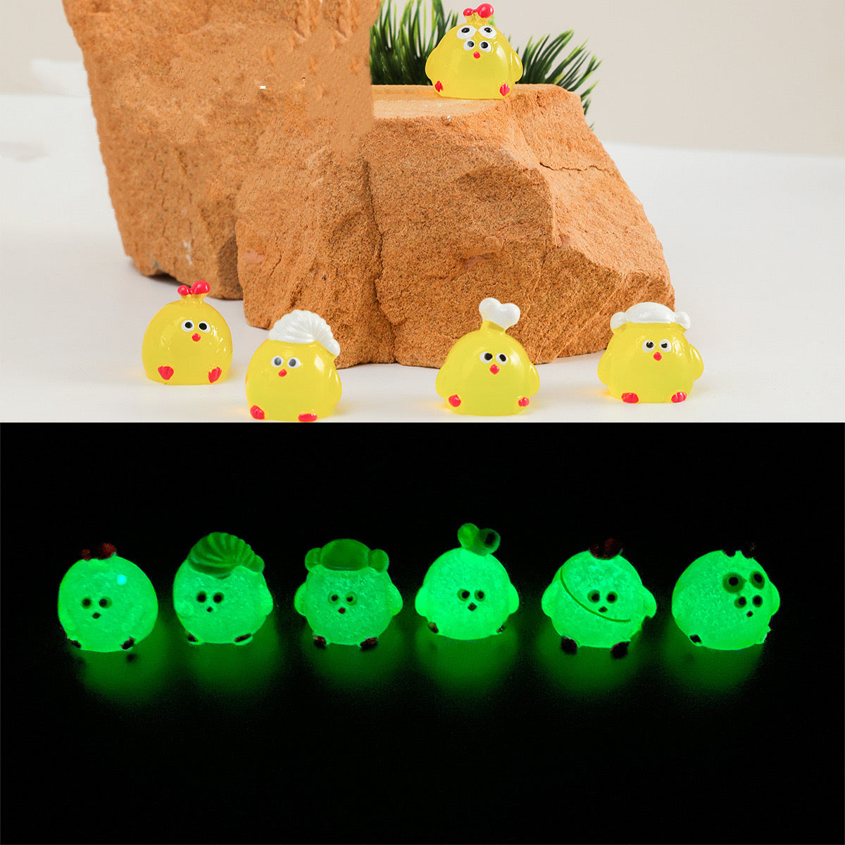 Luminous Chick Charms