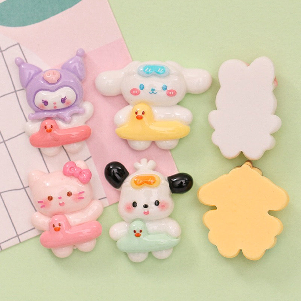 Sanrio Swimming Charms