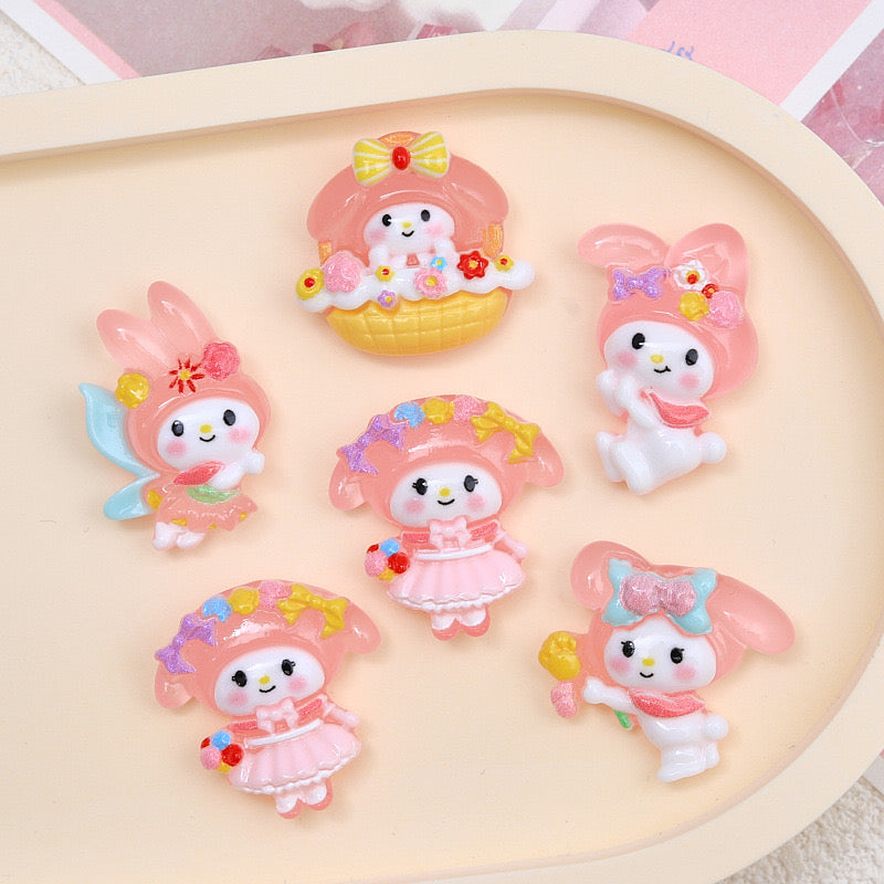 Luminous Crystal Melody Charms