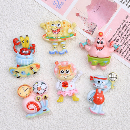 Spongebob Sports Charms