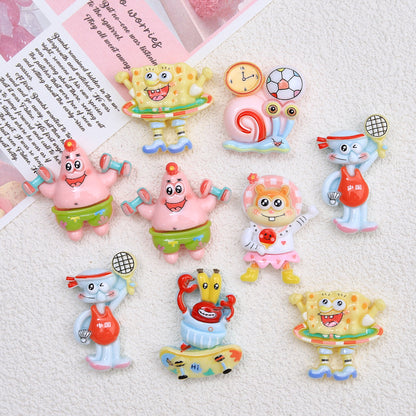 Spongebob Sports Charms