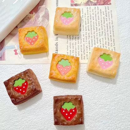 Strawberry Layer Cake Charms