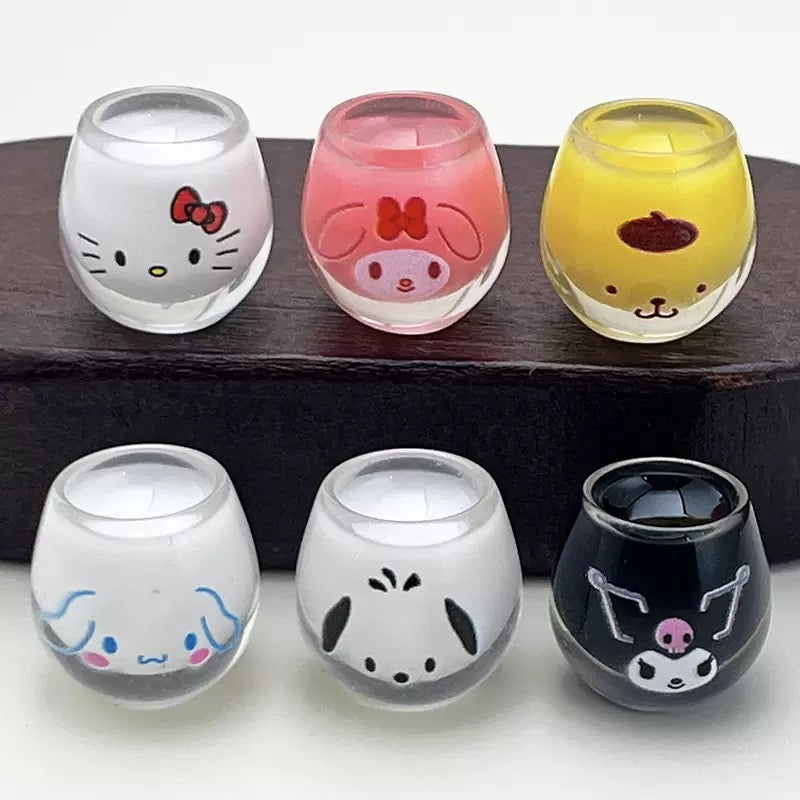 Sanrio Big Belly Milk Bottle Charms