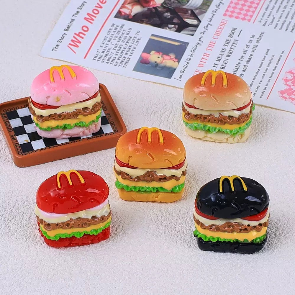 3D McDonald’s Hamburger Figurine