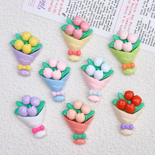 Flower Tulip Charms