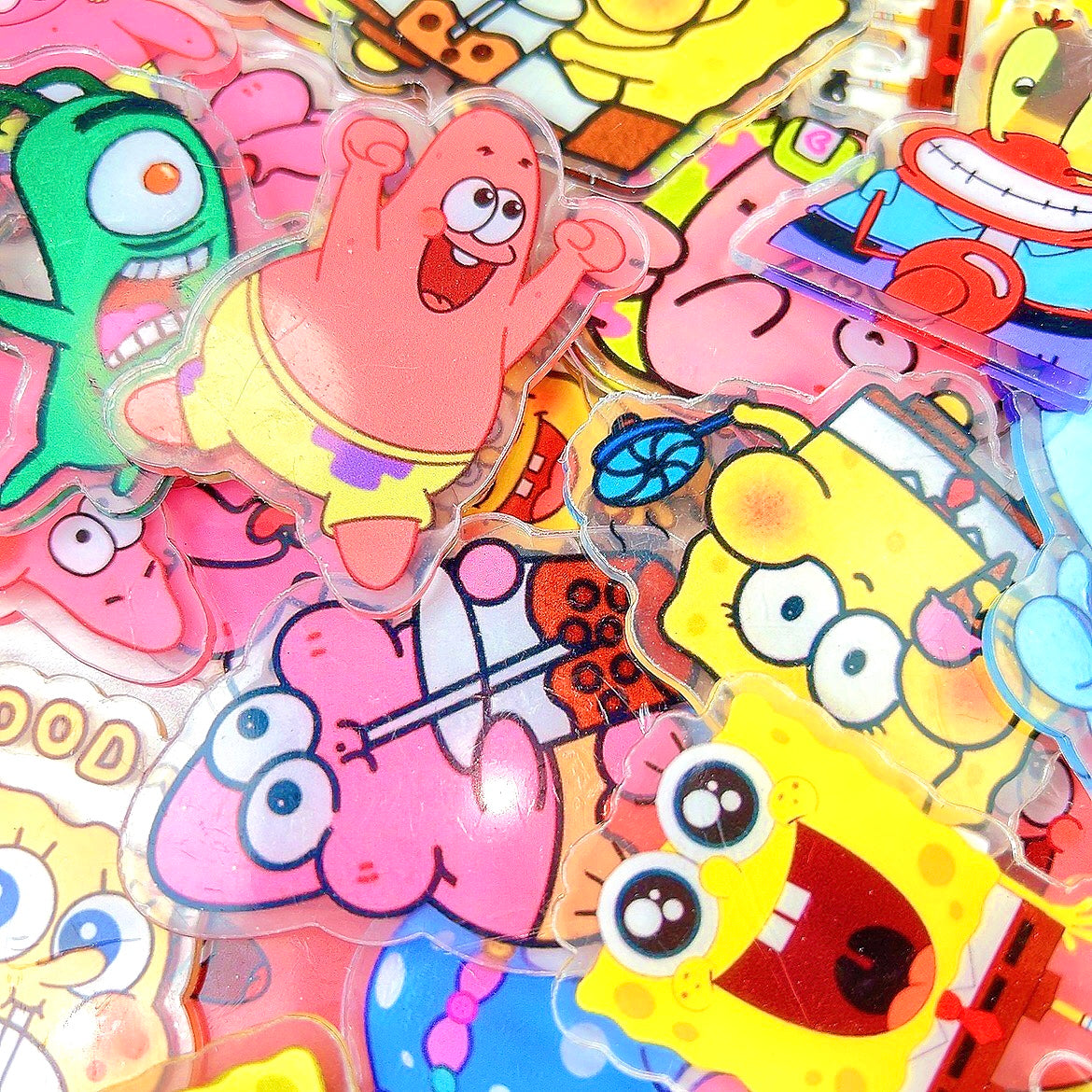 Spongebob Large 6CM Double Side Acrylic