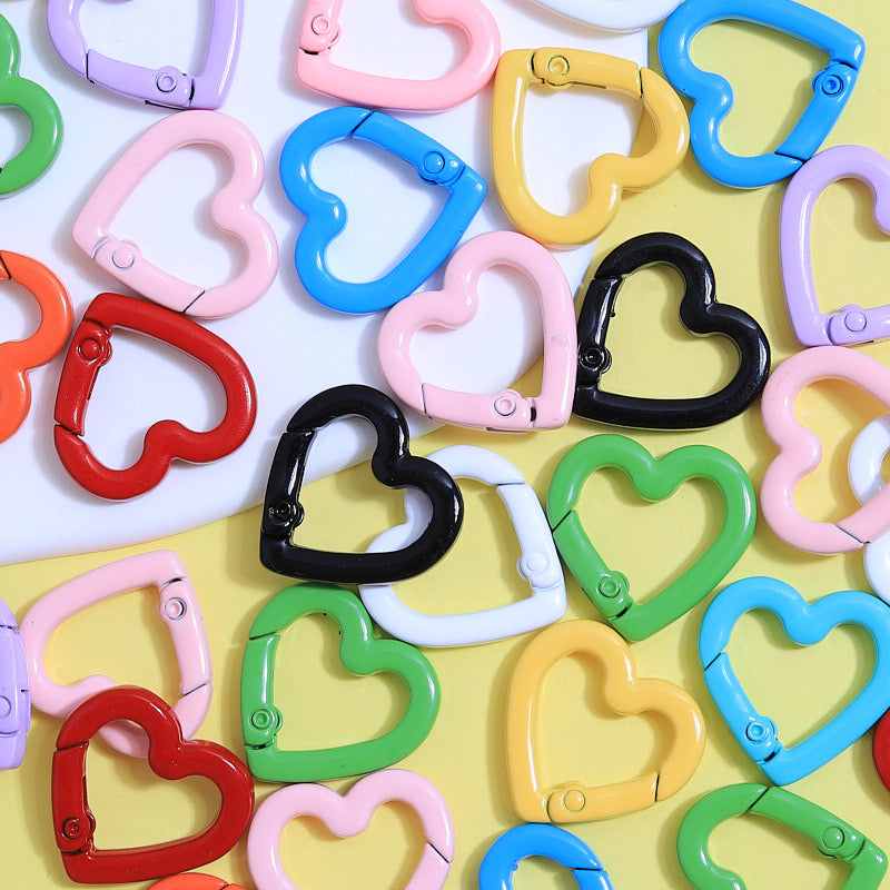 Heart Shape Keychain Diy Accessories