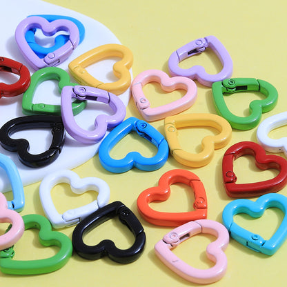 Heart Shape Keychain Diy Accessories