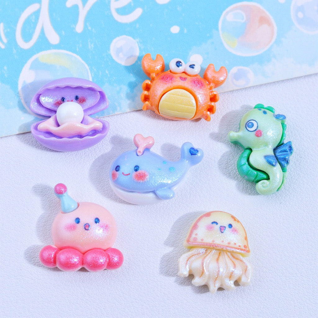 Ocean Animal Charms