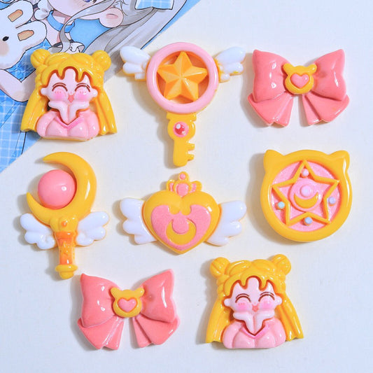 Pink Dream Sailor Moon Charms