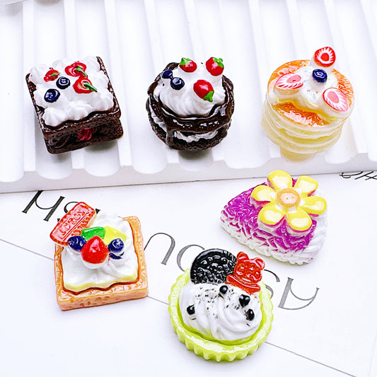 Mousse Cake Charms