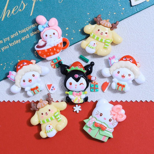 Amuletos de regalo de Navidad de Sanrio 