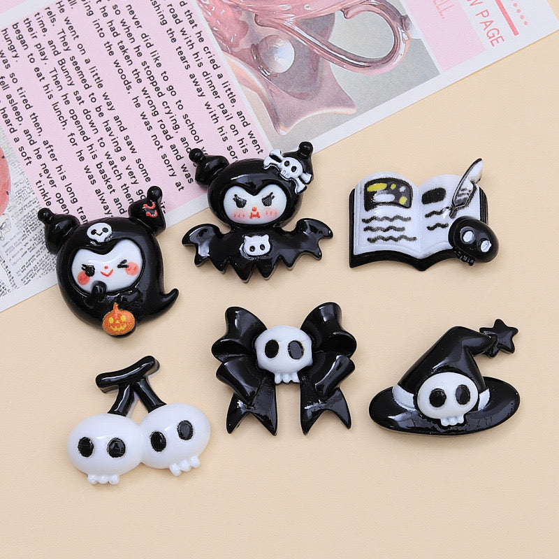 Kuromi Happy Halloween Charms