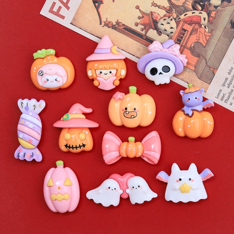 Candy Pumpkin Halloween Charms