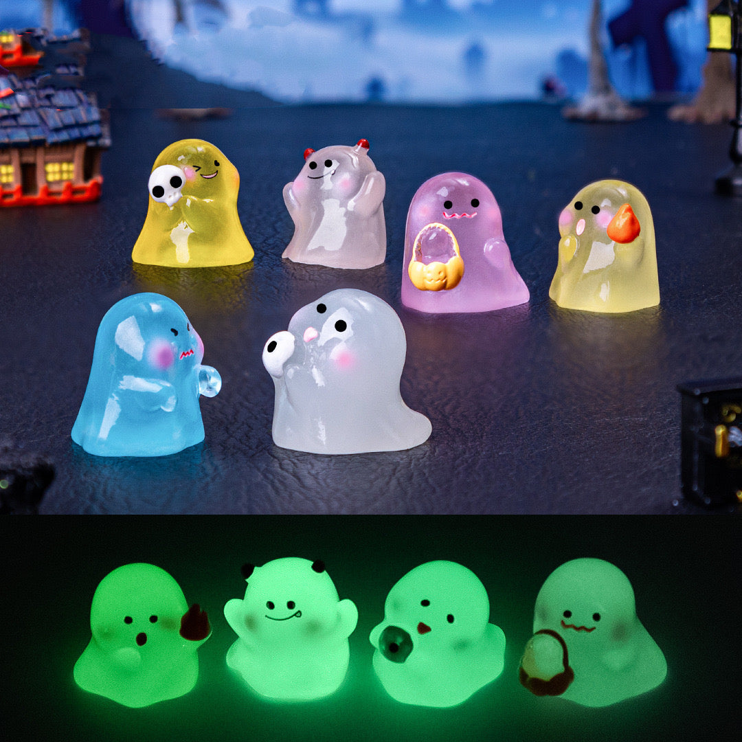 Luminous Halloween Ghost Charms