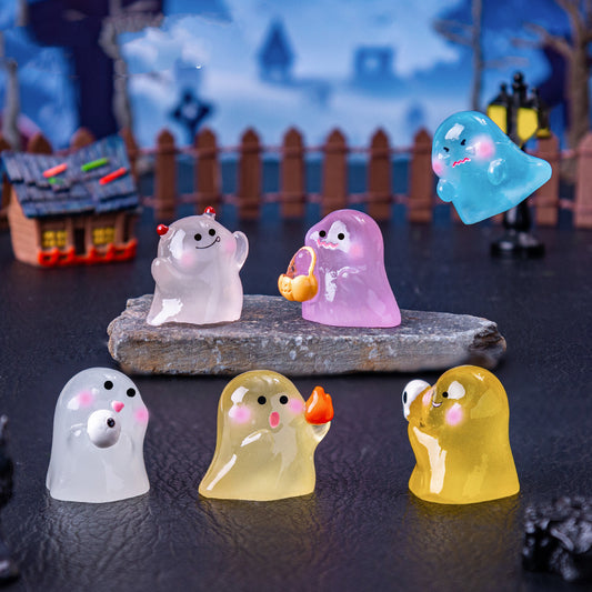 Luminous Halloween Ghost Charms