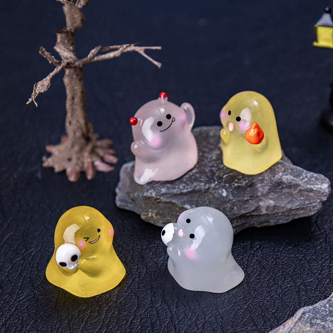 Luminous Halloween Ghost Charms