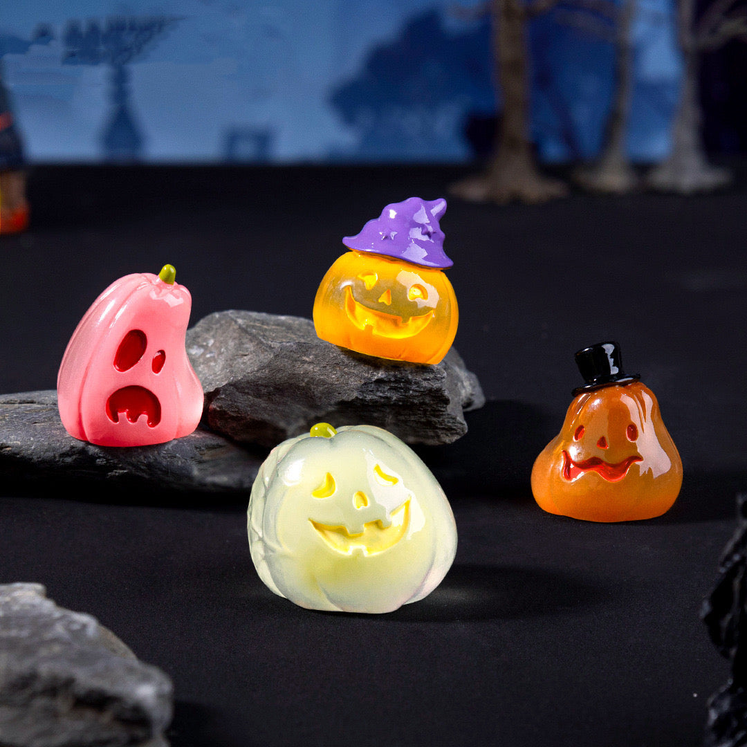 Luminous Demon Pumpkin Halloween Charms