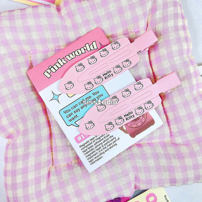 Kitty Set Hair Clips