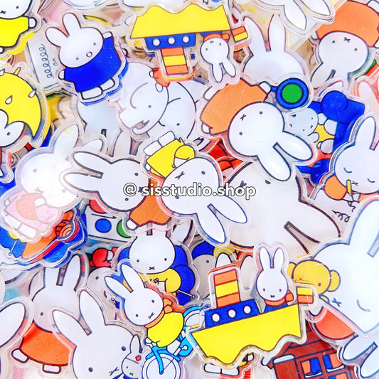Miffy Double Side Transparent Acrylic