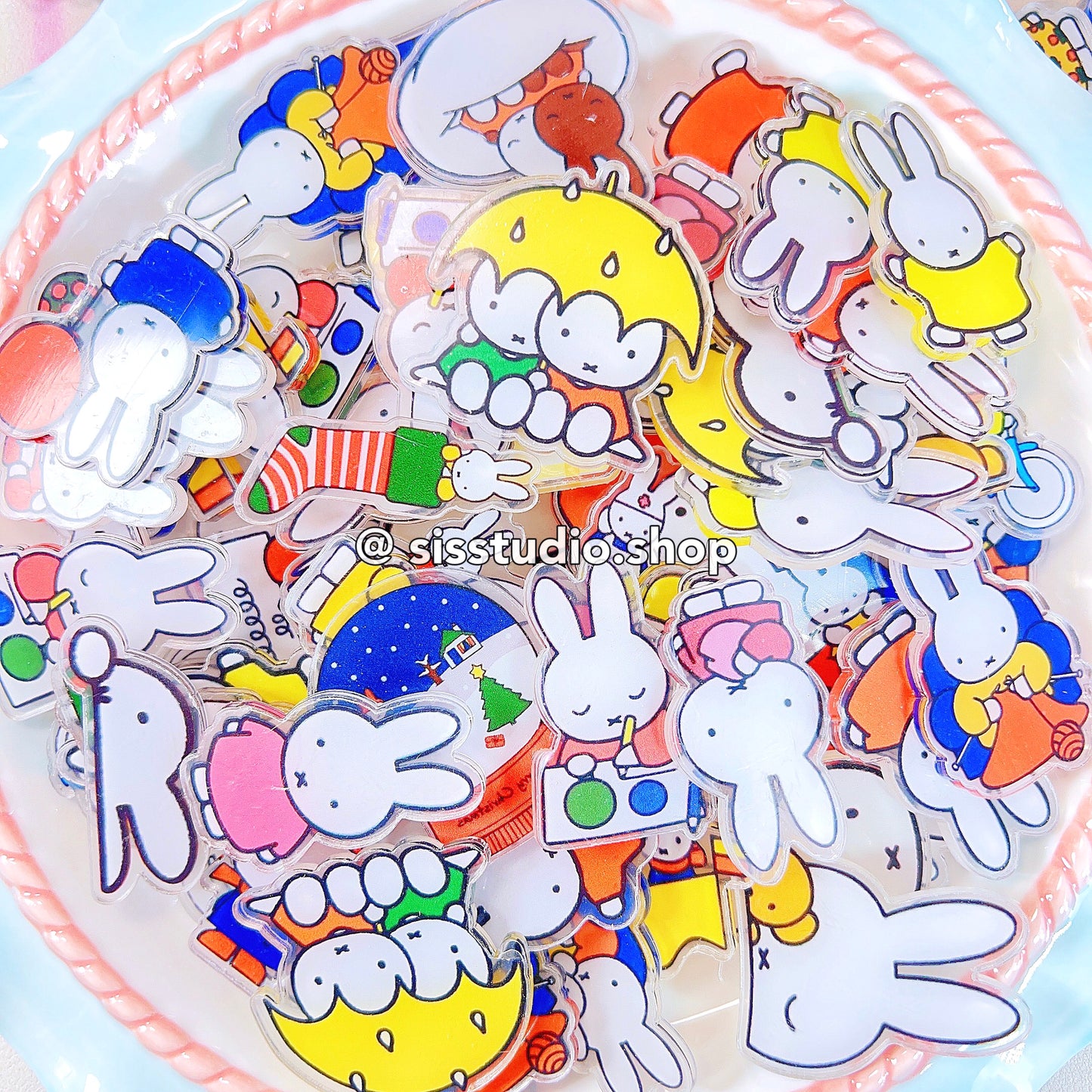 Miffy Double Side Transparent Acrylic