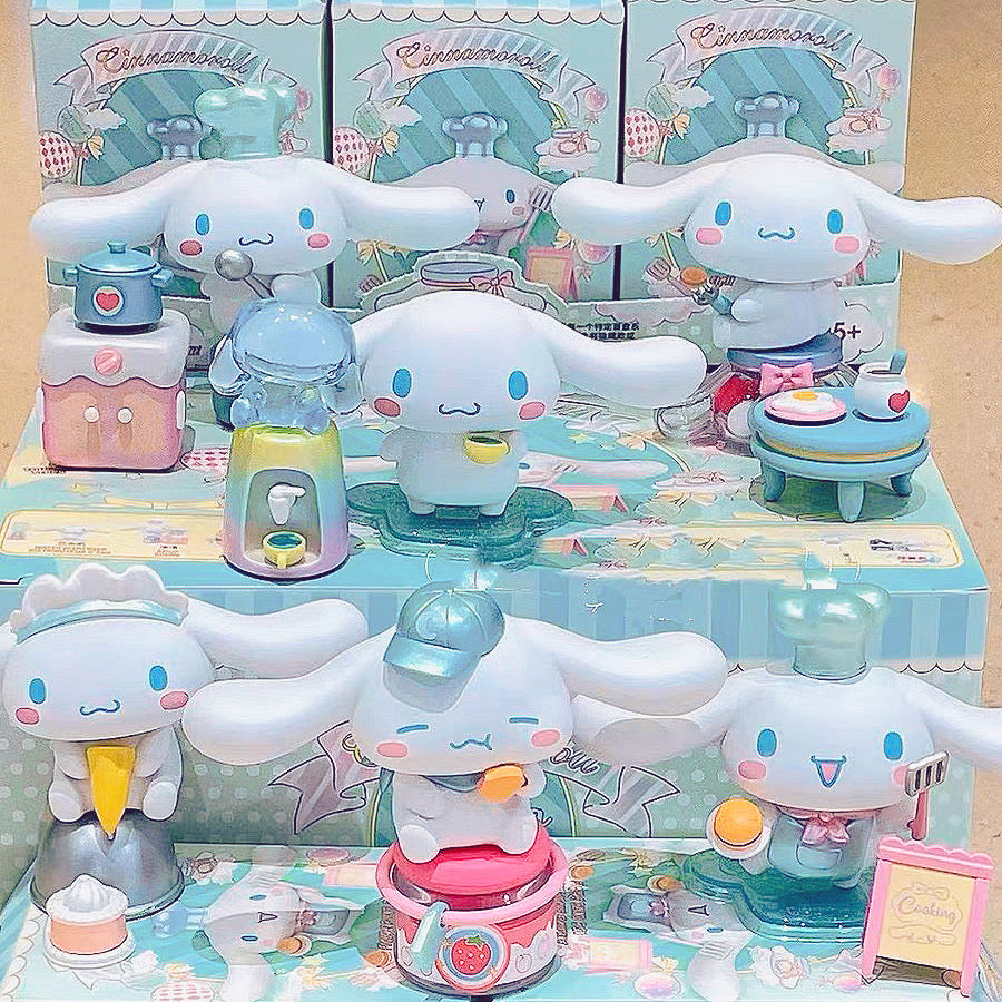 CASA DE COCINA CINNAMOROLL DE CAJA CIEGA SANRIO