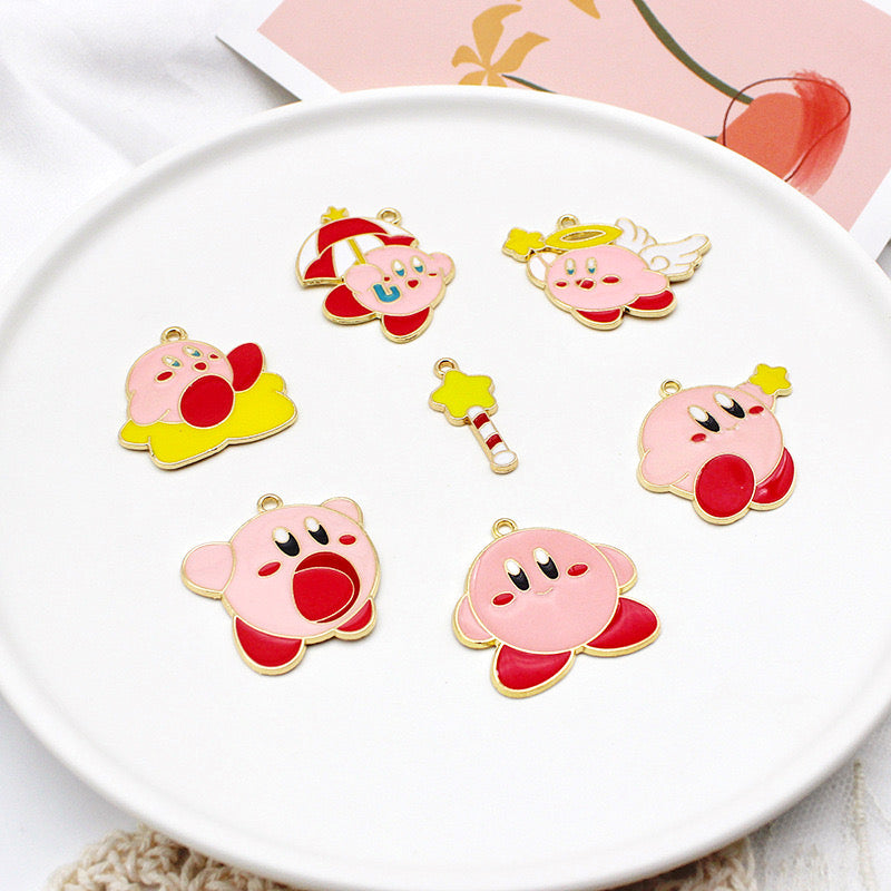 Kirby Alloy Charms For Jewelry Making