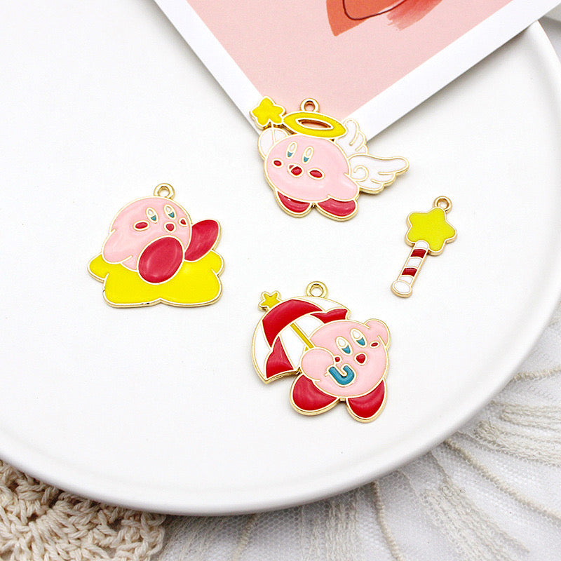 Kirby Alloy Charms For Jewelry Making