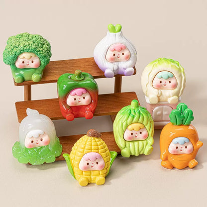 3D Vegetables Cartoon Figurine