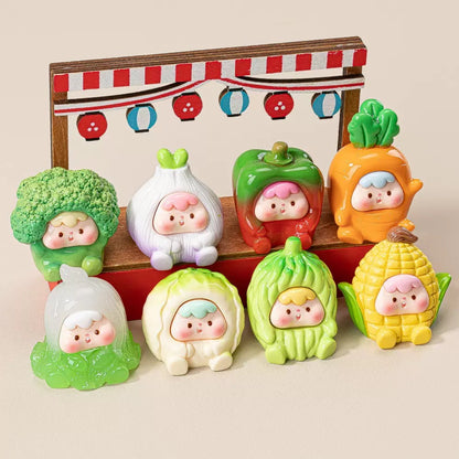 3D Vegetables Cartoon Figurine