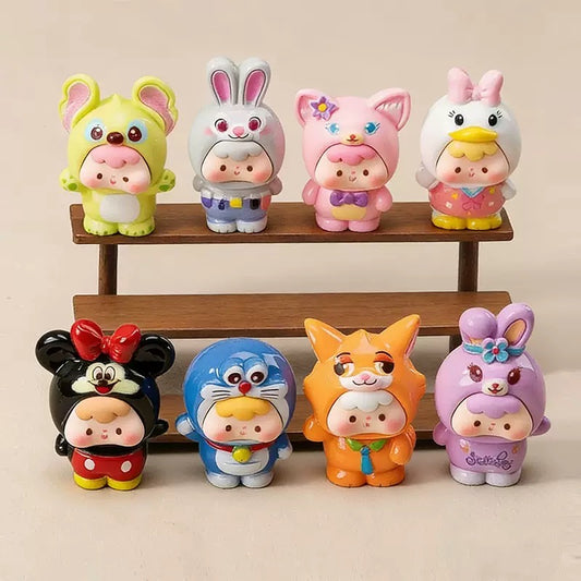 3D Cartoon Disney Figurines