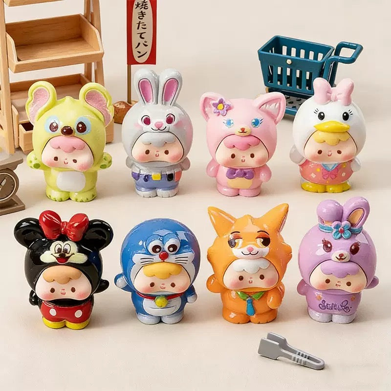 3D Cartoon Disney Figurines