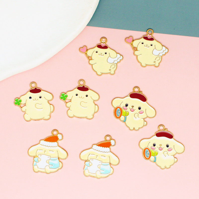 Pompompurin Alloy Charms For Jewelry Making