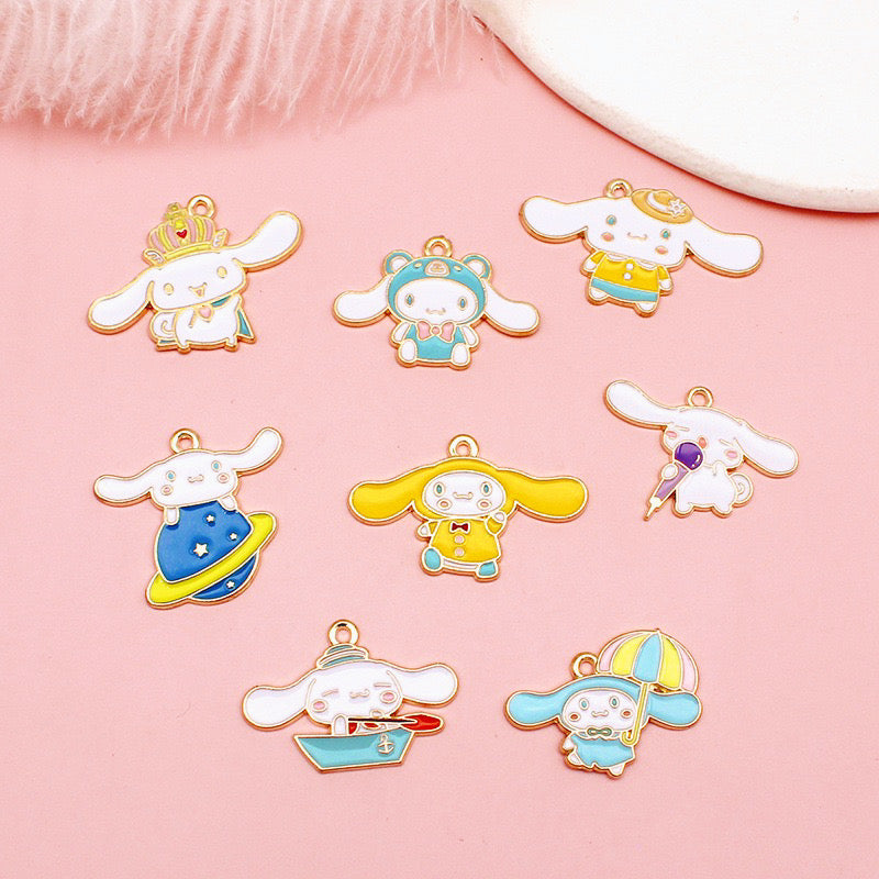 Cinnamoroll Alloy Charms For Jewelry Making