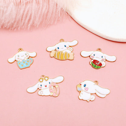 Cinnamoroll Alloy Charms For Jewelry Making