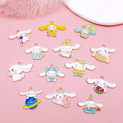 Cinnamoroll Alloy Charms For Jewelry Making