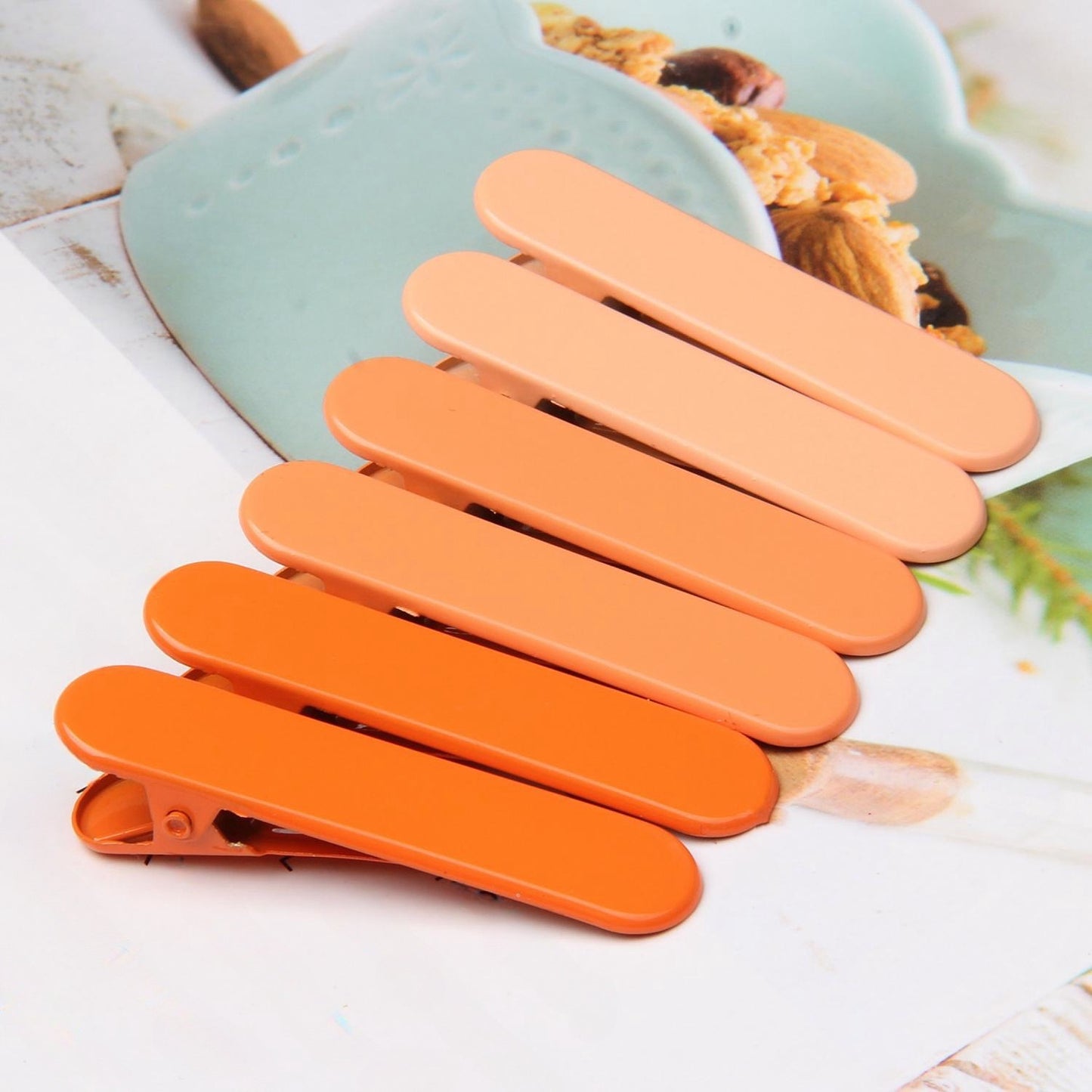 New！Hair Clips Diy Base Macaron Color